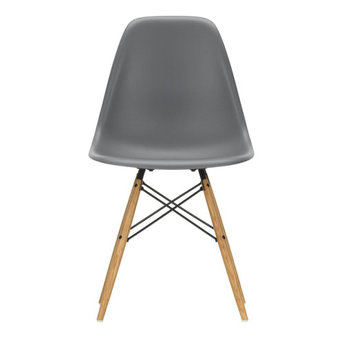 Cadeira Eames em Plástico DSW / Base maple